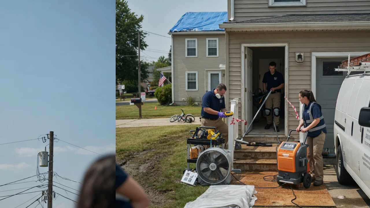 Water Damage Repair in Inman, KS near me